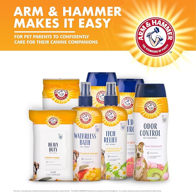 "Arm & Hammer Dog Deodorizing Spray – Fresh Kiwi Blossom Scent, 8oz"